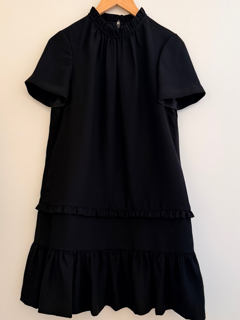 Kate Spade New York Ma Cherie Shift Ruffle Dress (Size Medium)